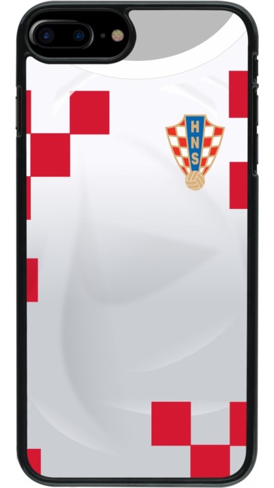 Coque iPhone 7 Plus / 8 Plus - Maillot de football Croatie 2022 personnalisable