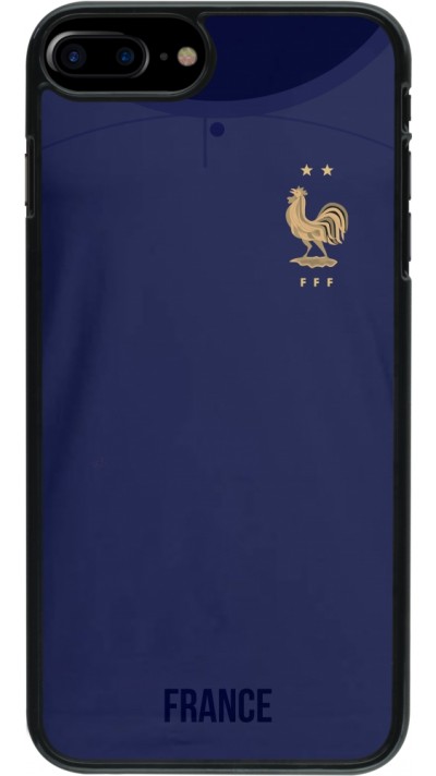 Coque iPhone 7 Plus / 8 Plus - Maillot de football France 2022 personnalisable