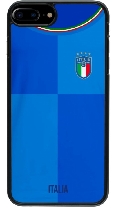 Coque iPhone 7 Plus / 8 Plus - Maillot de football Italie 2022 personnalisable