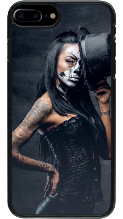 Coque iPhone 7 Plus / 8 Plus - Halloween 22 Tattooed Girl