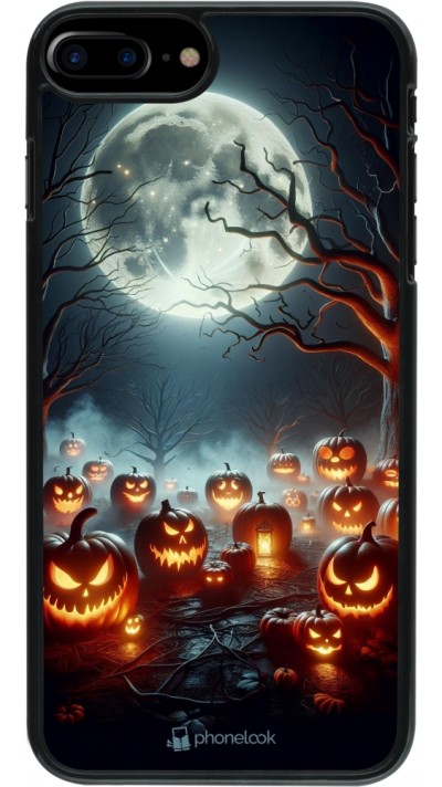 Coque iPhone 7 Plus / 8 Plus - Halloween 2024 Many Pumpkins