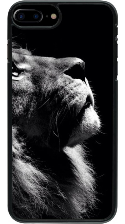 Coque iPhone 7 Plus / 8 Plus - Lion looking up