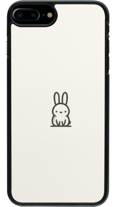 Coque iPhone 7 Plus / 8 Plus - Minimal bunny cutie