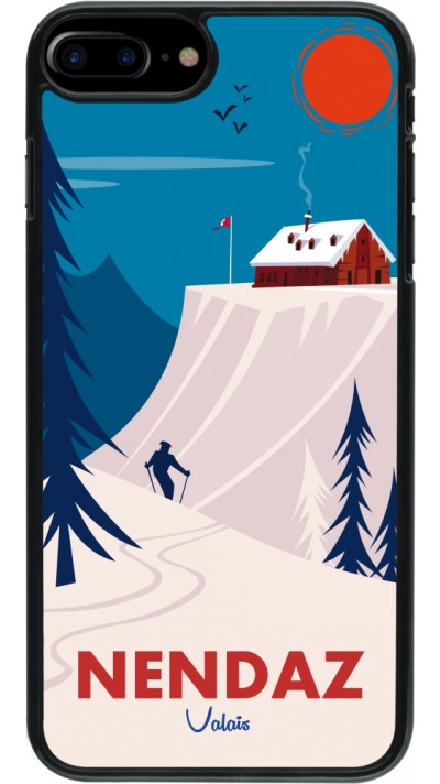 Coque iPhone 7 Plus / 8 Plus - Nendaz Cabane Ski