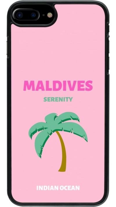 Coque iPhone 7 Plus / 8 Plus - Pop Summer Destination Maldives