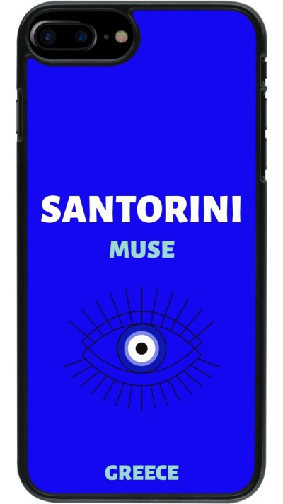 Coque iPhone 7 Plus / 8 Plus - Pop Summer Destination Santorini