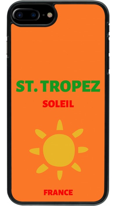 Coque iPhone 7 Plus / 8 Plus - Pop Summer Destination St-Tropez