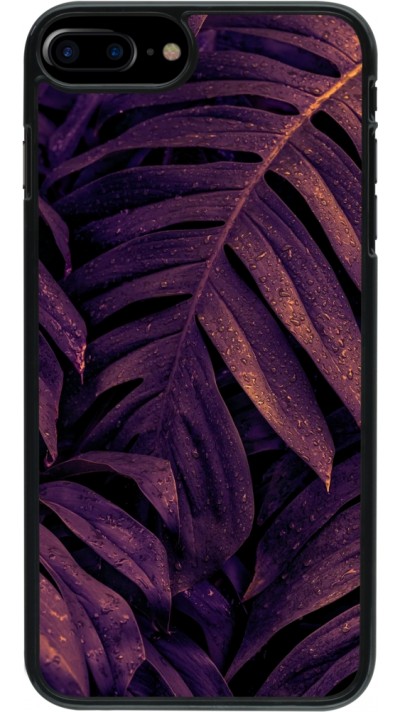 Coque iPhone 7 Plus / 8 Plus - Purple Light Leaves