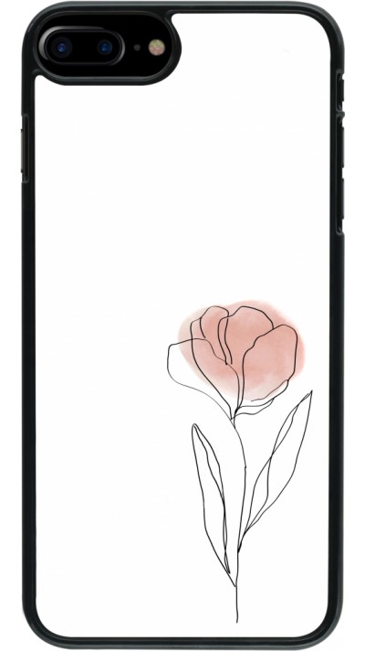 Coque iPhone 7 Plus / 8 Plus - Spring 23 minimalist flower