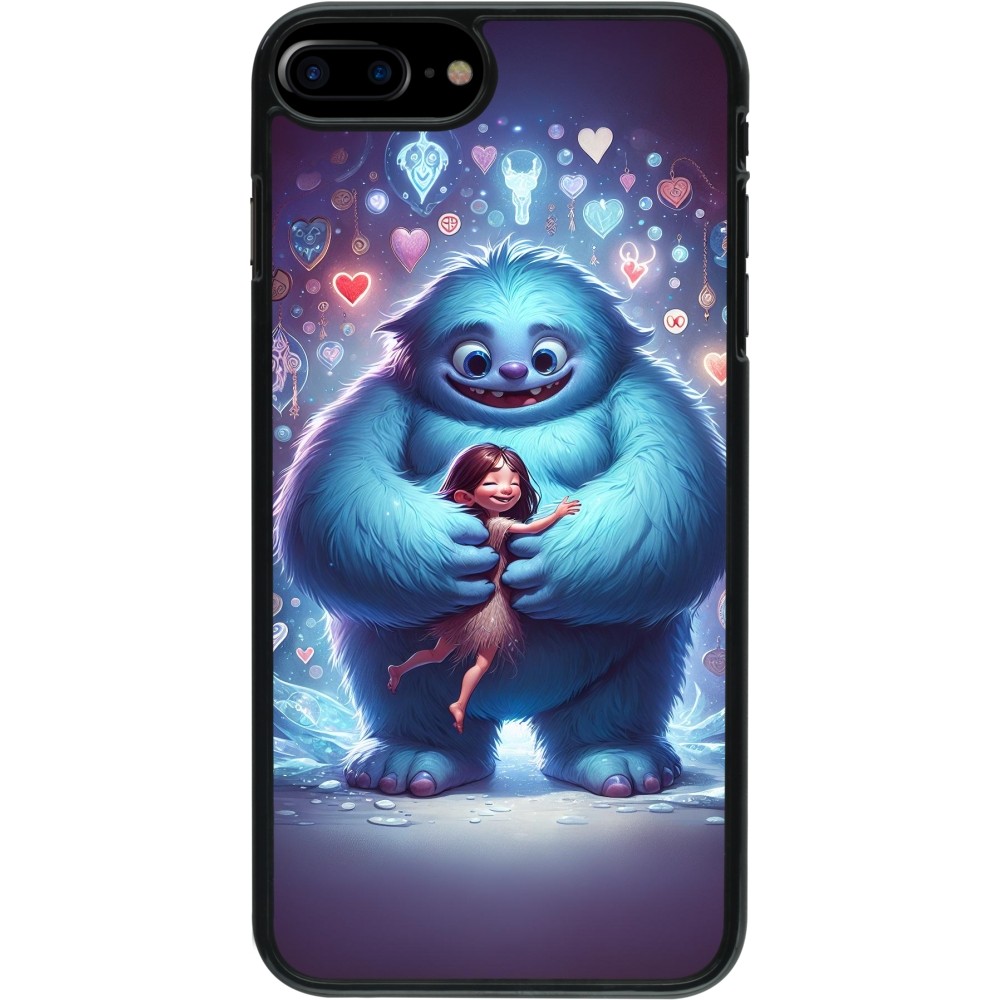 Coque iPhone 7 Plus / 8 Plus - Valentine 2024 Fluffy Love