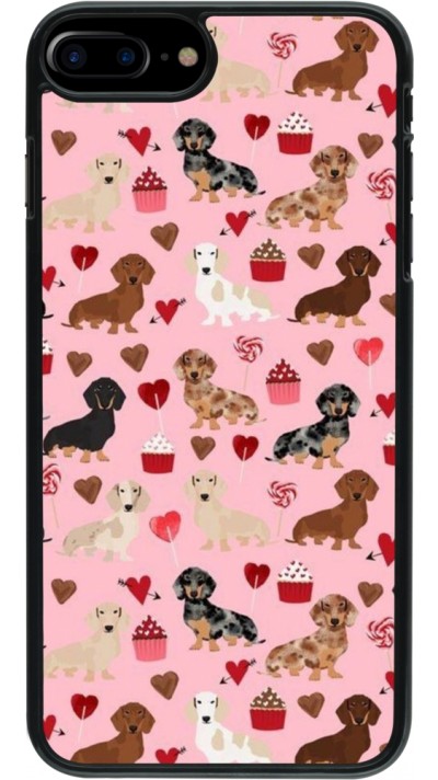 Coque iPhone 7 Plus / 8 Plus - Valentine 2024 puppy love