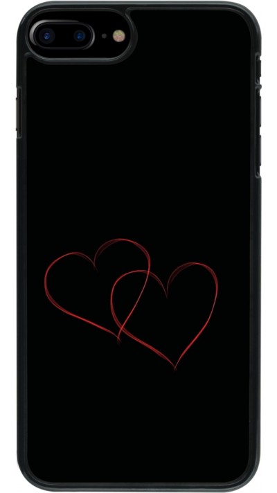 Coque iPhone 7 Plus / 8 Plus - Valentine 2023 attached heart