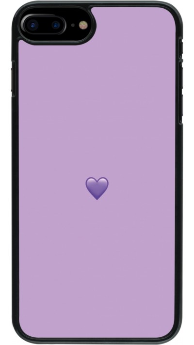 Coque iPhone 7 Plus / 8 Plus - Valentine 2023 purpule single heart