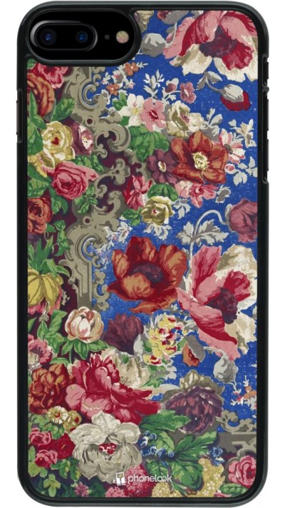 Coque iPhone 7 Plus / 8 Plus - Vintage Art Flowers