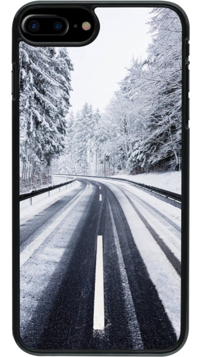 Coque iPhone 7 Plus / 8 Plus - Winter 22 Snowy Road