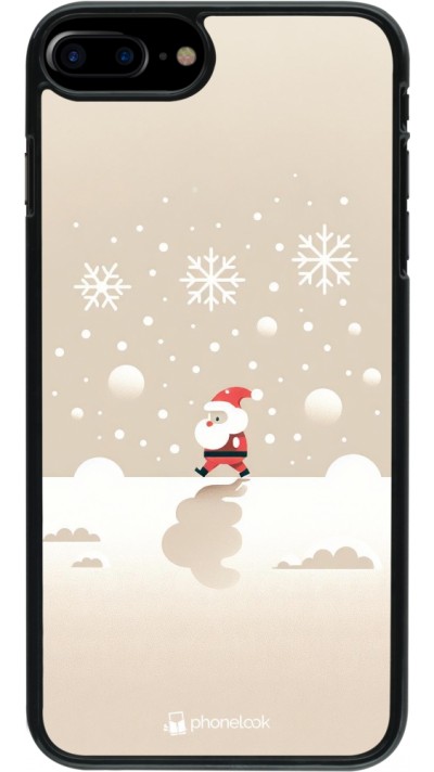 Coque iPhone 7 Plus / 8 Plus - Noël 2023 Minimalist Santa