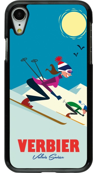 Coque iPhone XR - Verbier Ski Downhill