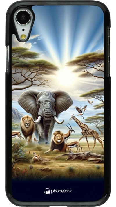 Coque iPhone XR - Vie sauvage africaine