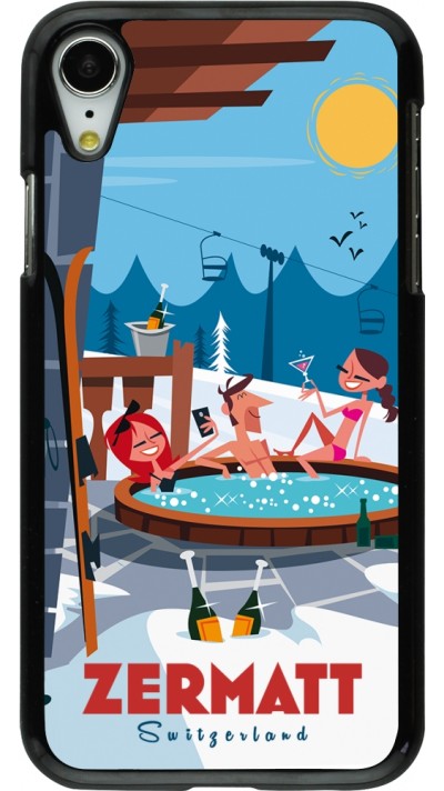 Coque iPhone XR - Zermatt Mountain Jacuzzi