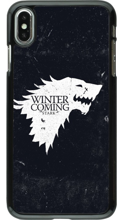 Coque iPhone Xs Max - Winter is coming Stark