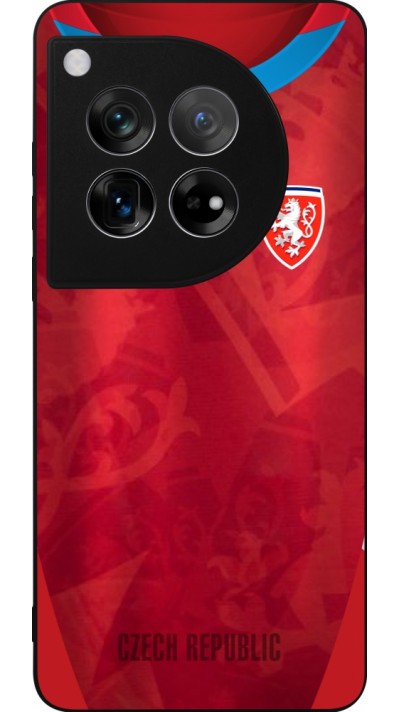 OnePlus 12 Case Hülle - Silikon schwarz Tschechische Republik personalisierbares Fussballtrikot