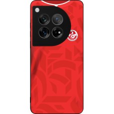 OnePlus 12 Case Hülle - Silikon schwarz Tunesien 2022 personalisierbares Fussballtrikot