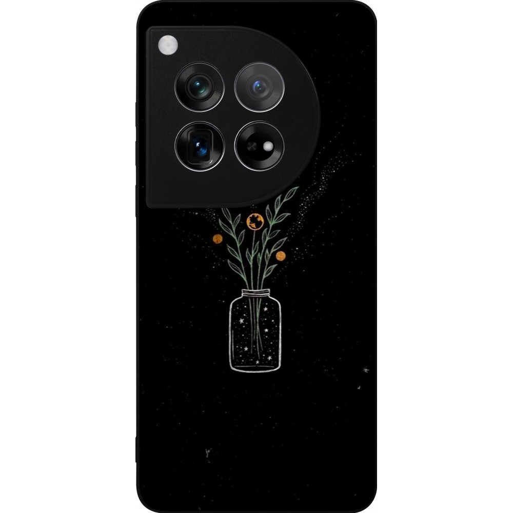 OnePlus 12 Case Hülle - Silikon schwarz Vase black