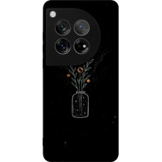 OnePlus 12 Case Hülle - Silikon schwarz Vase black