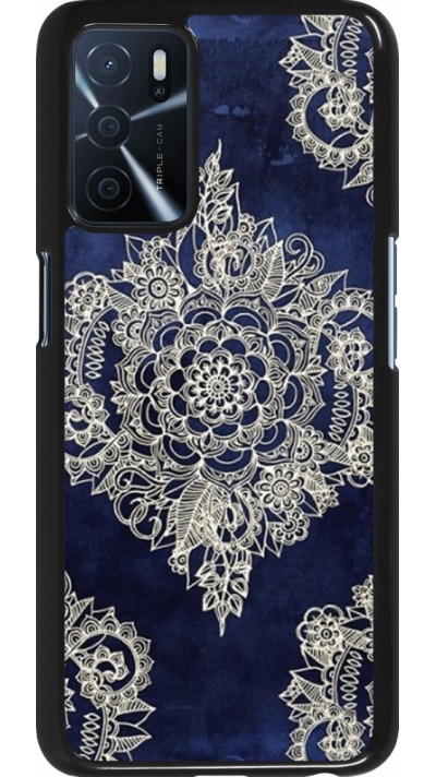 Coque Oppo A16s - Cream Flower Moroccan