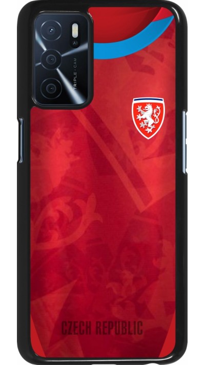 OPPO A16s Case Hülle - Tschechische Republik personalisierbares Fussballtrikot