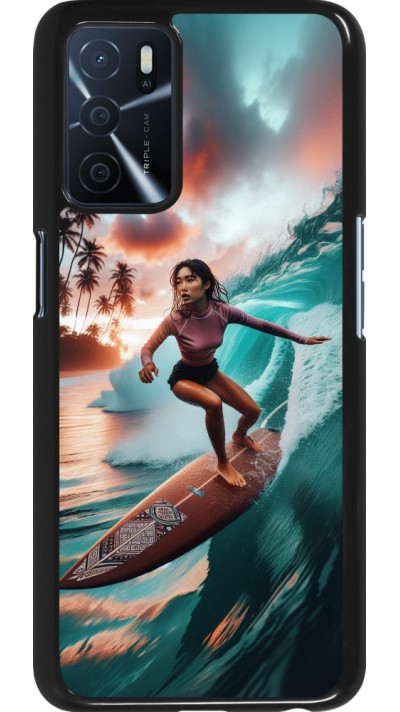 Coque OPPO A16s - Surfeuse Balinaise