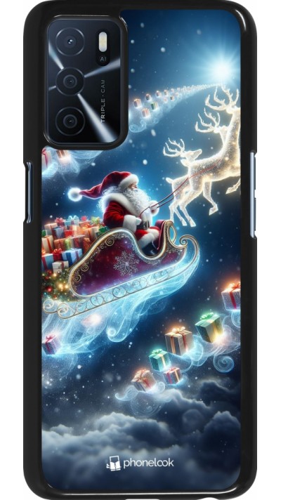 OPPO A16s Case Hülle - Weihnachten 2023 Verzauberter Weihnachtsmann