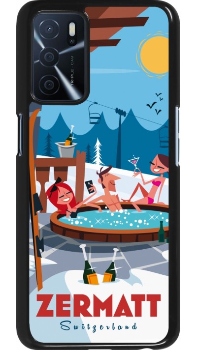 Coque Oppo A16s - Zermatt Mountain Jacuzzi