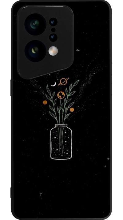 OPPO Find X5 Case Hülle - Silikon schwarz Vase black