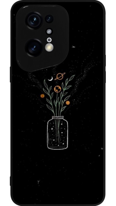 Coque OPPO Find X5 Pro - Silicone rigide noir Vase black