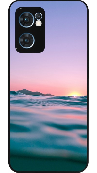 Coque OPPO Reno7 5G - Silicone rigide noir Summer 2021 12