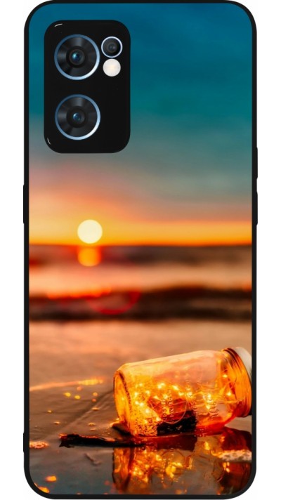 Coque OPPO Reno7 5G - Silicone rigide noir Summer 2021 16