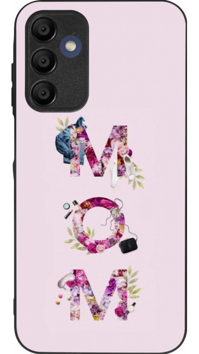 Samsung Galaxy A15 Case Hülle - Silikon schwarz Mom 2024 girly mom