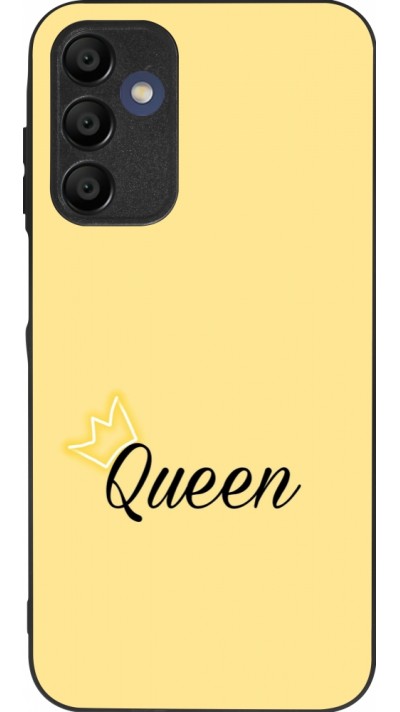 Samsung Galaxy A15 Case Hülle - Silikon schwarz Mom 2024 Queen