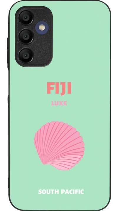 Samsung Galaxy A15 Case Hülle - Silikon schwarz Pop Summer Destination Fiji