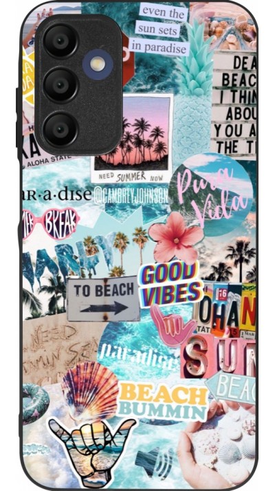 Samsung Galaxy A15 Case Hülle - Silikon schwarz Summer 20 collage