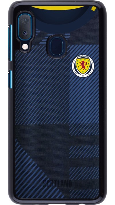 Samsung Galaxy A20e Case Hülle - Schottland personalisierbares Fussballtrikot