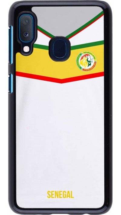 Samsung Galaxy A20e Case Hülle - Senegal 2022 personalisierbares Fußballtrikot