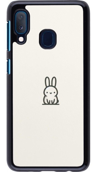 Samsung Galaxy A20e Case Hülle - Minimal Häschen Süße