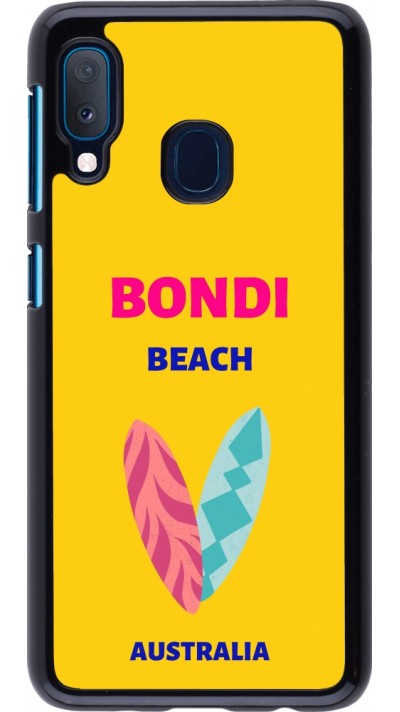 Samsung Galaxy A20e Case Hülle - Pop Summer Destination Bondi