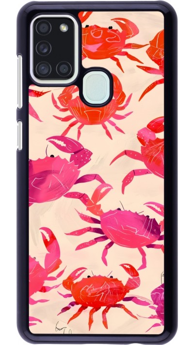 Samsung Galaxy A21s Case Hülle - Crabs Paint