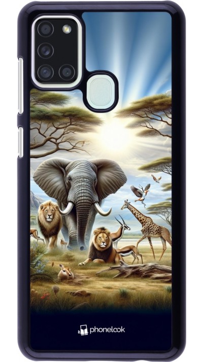 Coque Samsung Galaxy A21s - Vie sauvage africaine