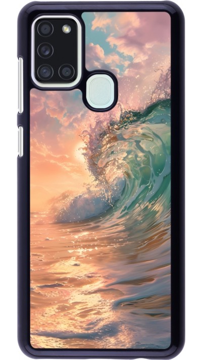 Samsung Galaxy A21s Case Hülle - Wave Sunset
