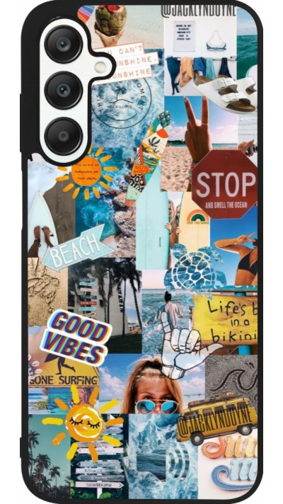 Samsung Galaxy A25 Case Hülle - Silikon schwarz Summer 2021 15