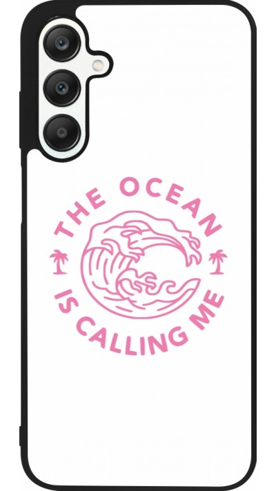 Samsung Galaxy A25 Case Hülle - Silikon schwarz The Ocean is calling me